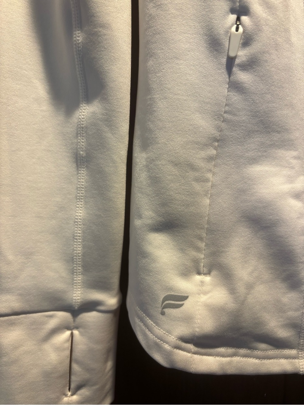 Fabletics Zip-Front Jacket white L - Picture 3 of 8